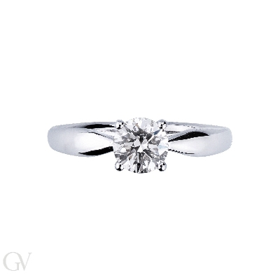 Montatura solitario lineare