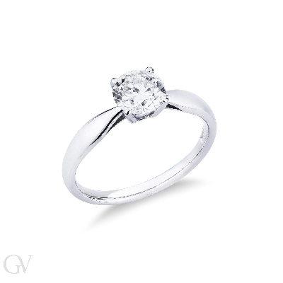 Montatura solitario lineare