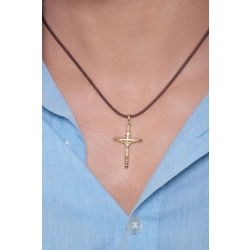 Golden Crucifix, 18k yellow gold 2