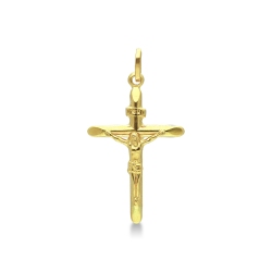 Golden Crucifix, 18k yellow gold