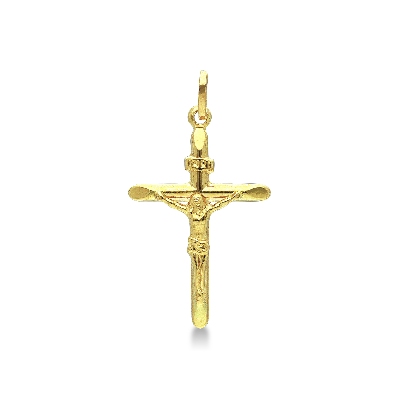 Golden Crucifix, 18k yellow gold