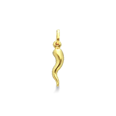 Golden Horn pendant, 18k yellow gold