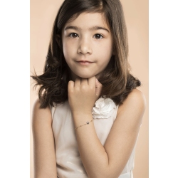 Bracelet 18k Gold with flower 2