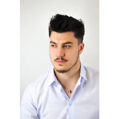 Collana da uomo con croce in oro bianco 750 con diamanti