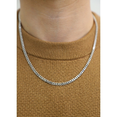 Groumette in 18k white gold