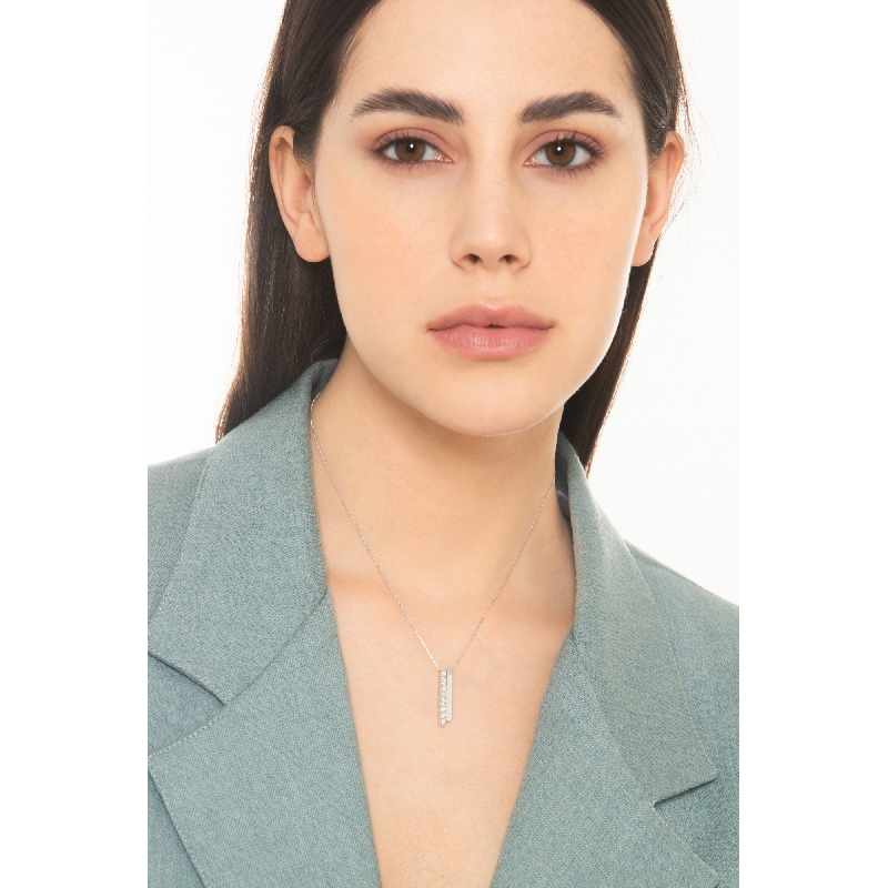 White Gold Diamond Necklace