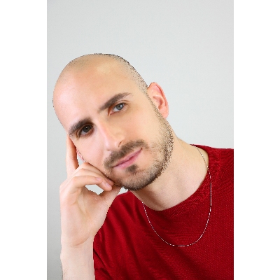 Catena veneziana in oro bianco 18k, cm 50.