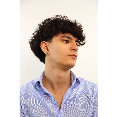 18k white gold zircon earrings, diameter of about 3.25mm