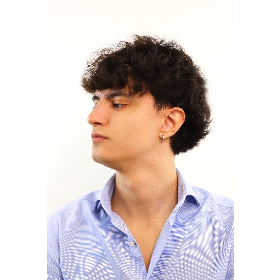 18k white gold single earring