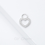 Charm cuore in or...