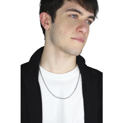 18k white gold byzantine necklace 