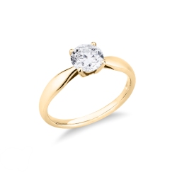 Montatura solitario lineare 2