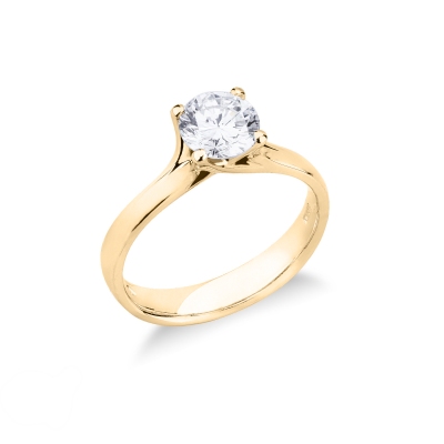 Montatura solitario Lineare