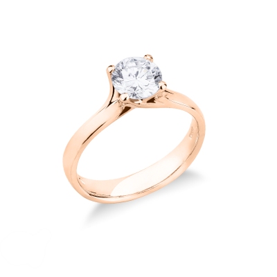 Montatura solitario Lineare