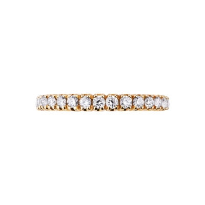 Eternity a griffe in Oro giallo 18k con Diamanti