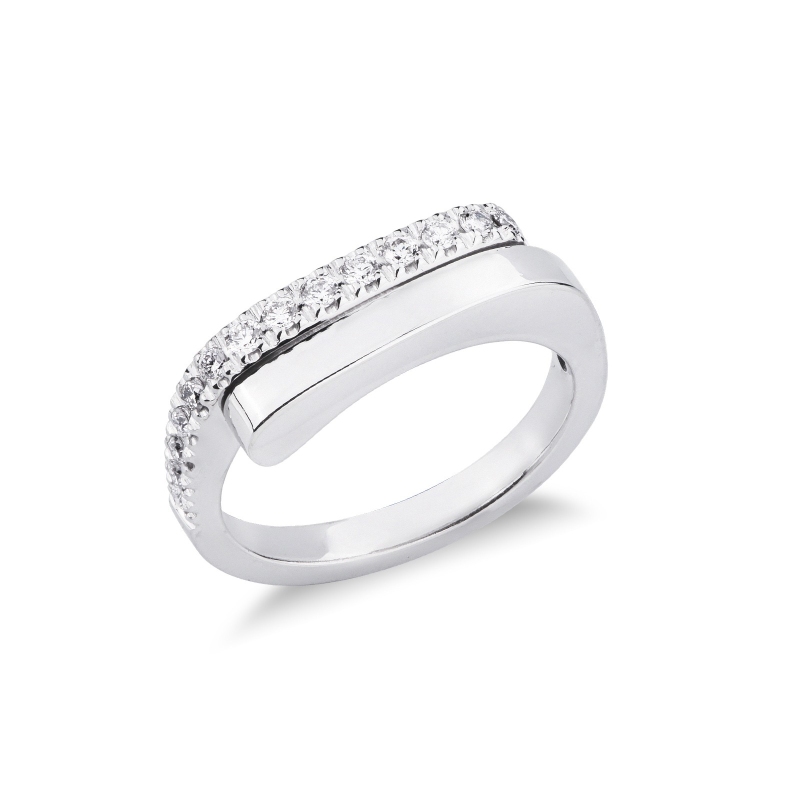 TOI ET MOI Diamond Ring White Gold 