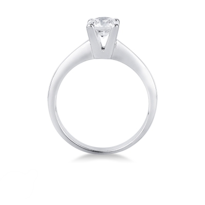 Anello fidanzamento Gioia Oro Bianco 0,70 ct