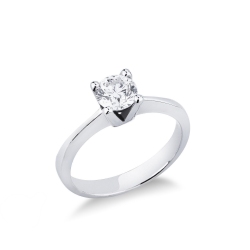 Anello fidanzamento Gioia Oro Bianco 0,70 ct