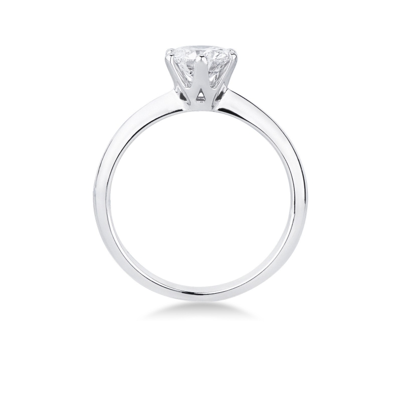 Anello fidanzamento Regina con Diamante 1 Carato