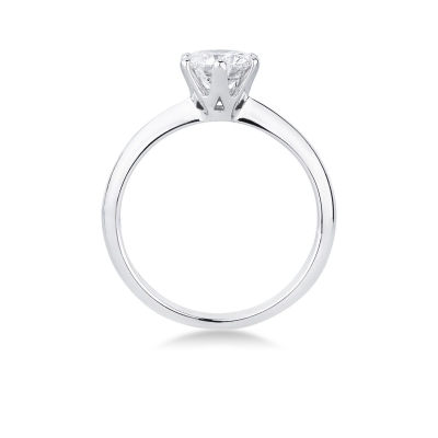 Anello fidanzamento Regina con Diamante 1 Carato
