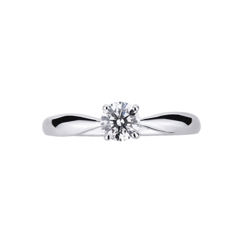 Anello con diamante Prezioso 0.50 ct in oro bianco
