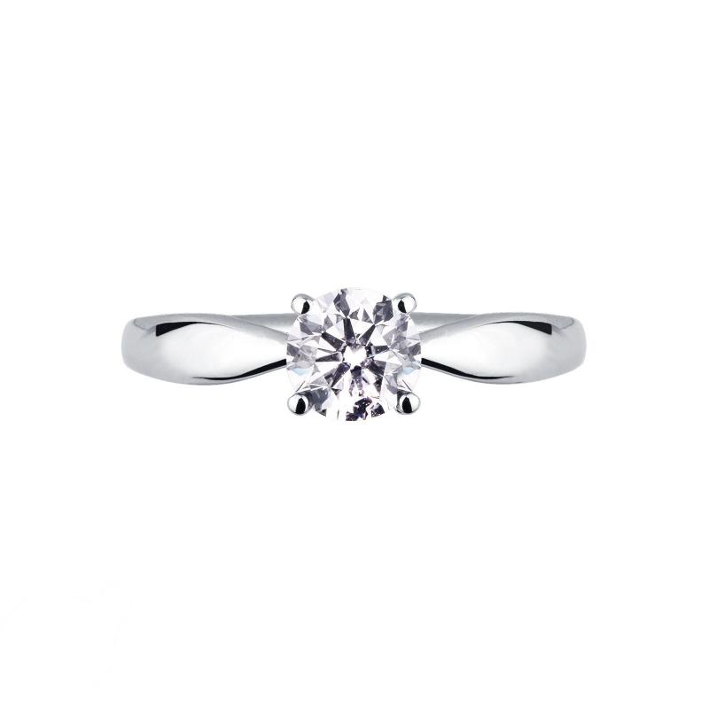 Anello fidanzamento Prezioso 0.70 ct oro bianco