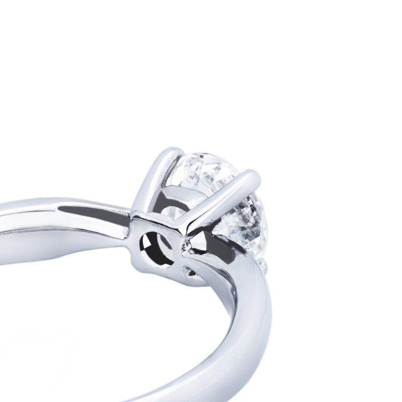  Anello fidanzamento Incanto diamante 1 ct oro bianco