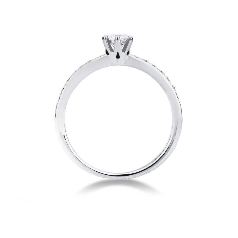 Anello fidanzamento Incanto con diamante 0.30 ct