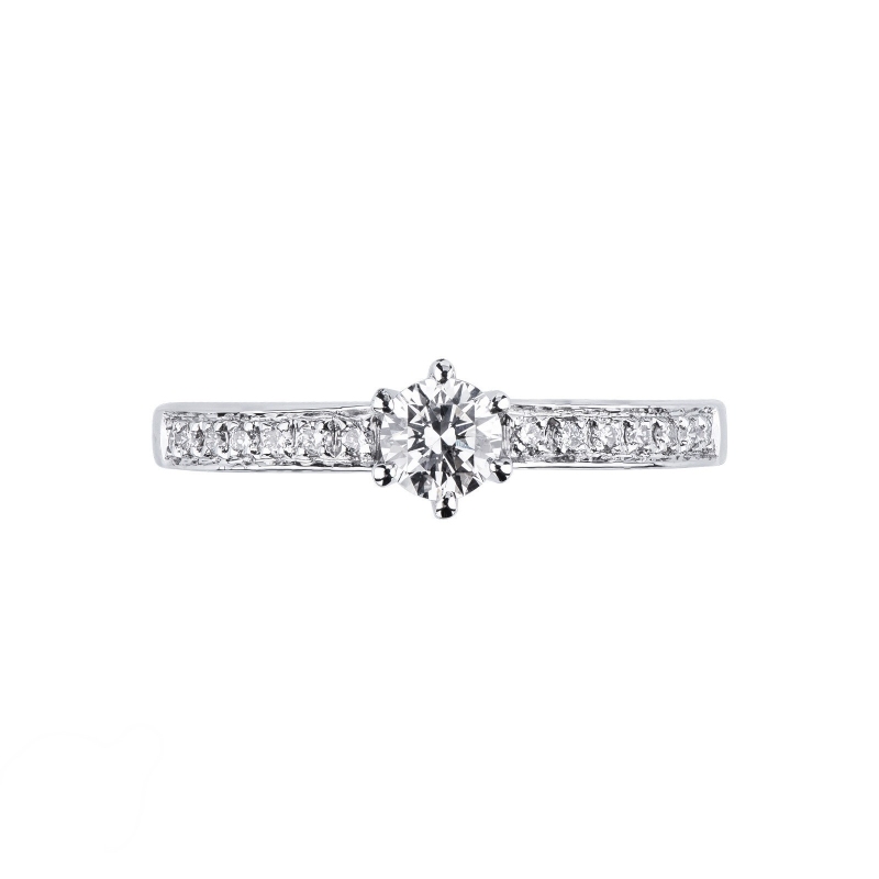 Anello fidanzamento Incanto con diamante 0.30 ct