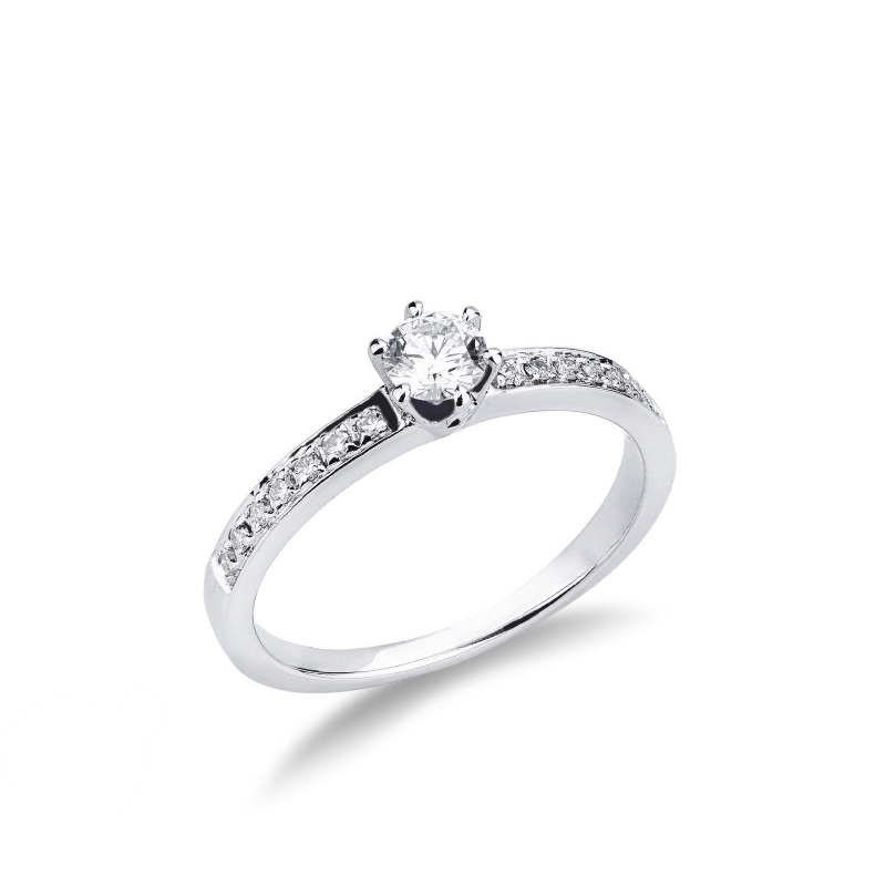 Anello fidanzamento Incanto con diamante 0.30 ct