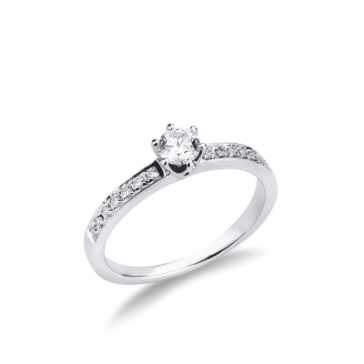 Anello fidanzamento Incanto con diamante 0.30 ct