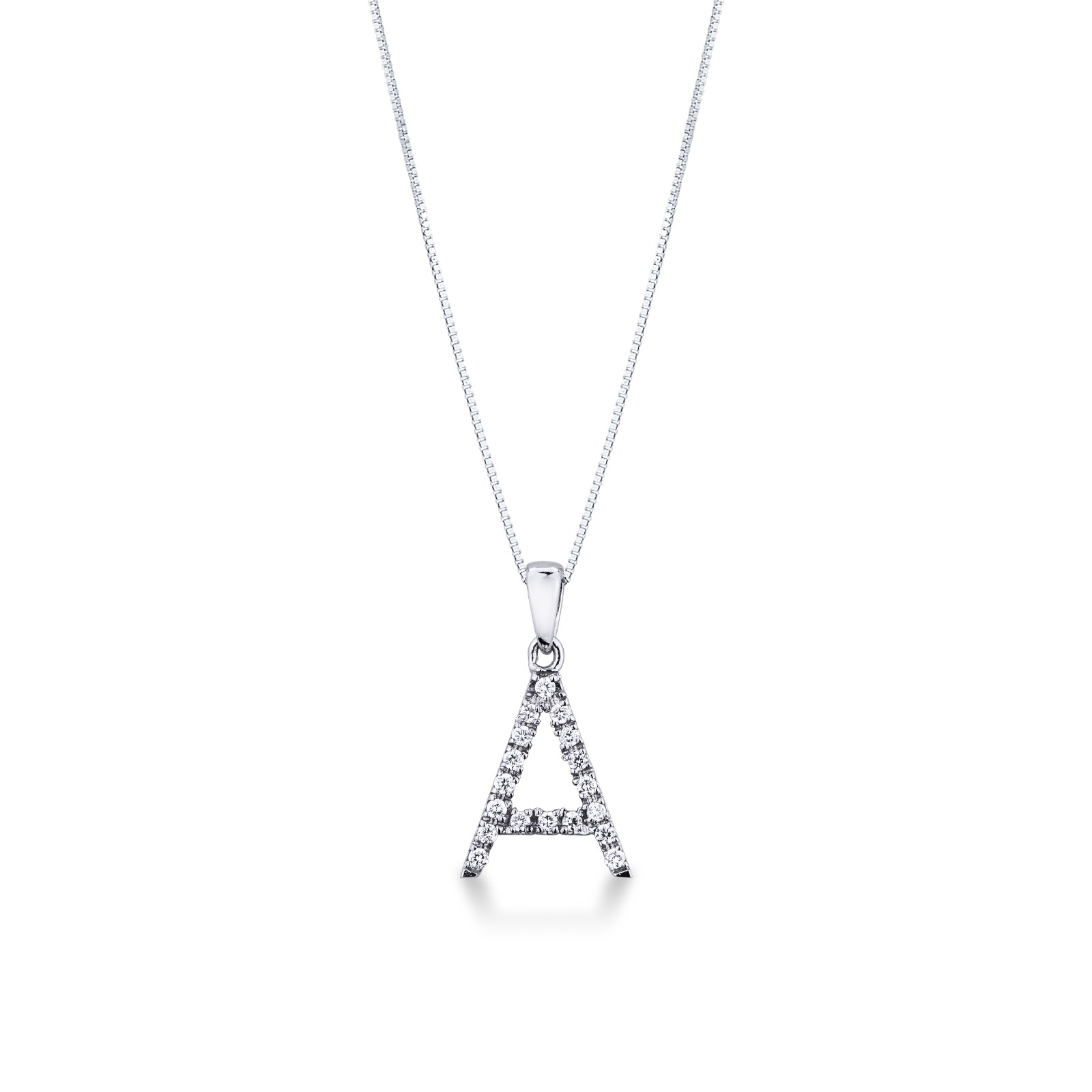AURSTORE Collana Con Iniziale In Acciaio Inossidabile – Lettera A-Z, Catena Minimalista, Colore Rosa, Per Donna E Ragazza