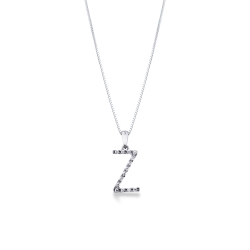 Letter Z pendant with billants