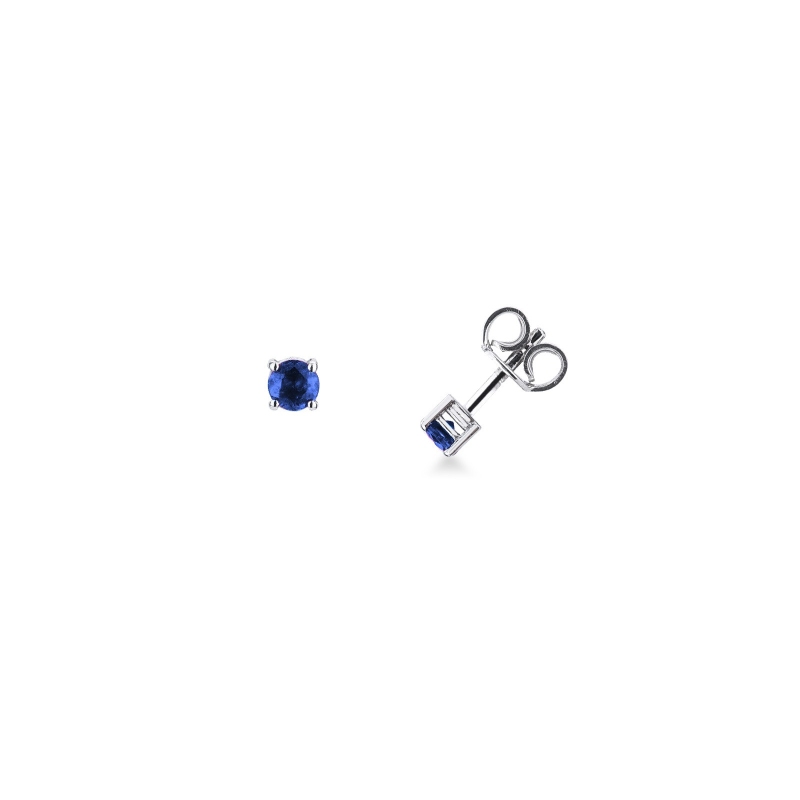 Orecchini Golden Glow In Vetro Di Murano Autentico – Blu Navy, 9 Mm, Fatti A Mano A Venezia, Con Certificato