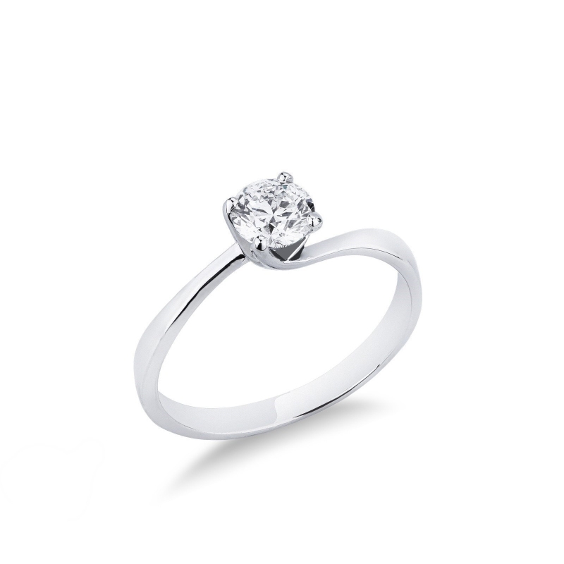 Anello fidanzamento Promessa con diamante 0,50 ct