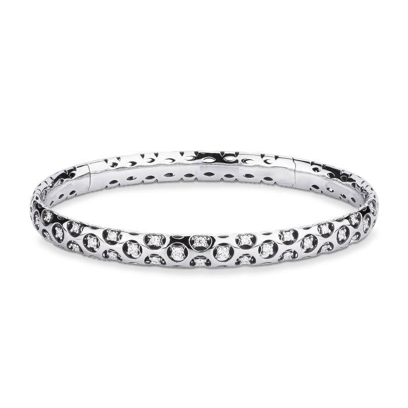white gold bracelet with diamonds