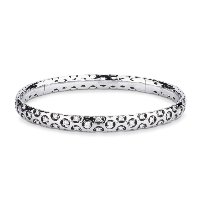 white gold bracelet with diamonds