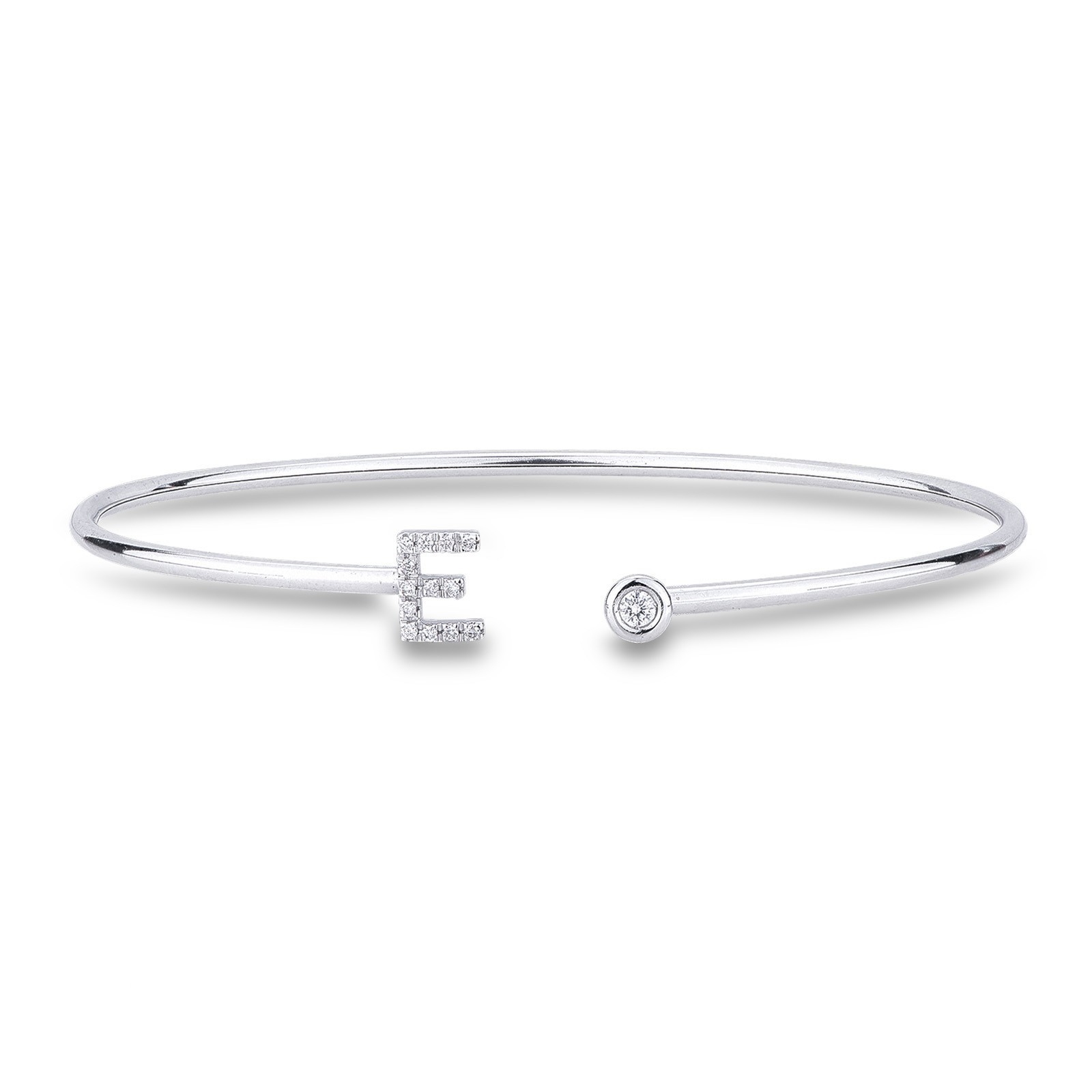 Bracciale Delicato Con Perline E Iniziale A Scelta (A-Z), Regalo Personalizzato Per Donna, Compleanno O Addio Al Nubilato
