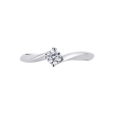 Anello da proposta Emozione con diamante 0,20 ct