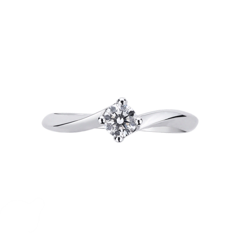 Anello di fidanzamento Emozione con diamante 0.30 ct 