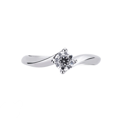 Anello di fidanzamento Emozione con diamante 0.50 ct