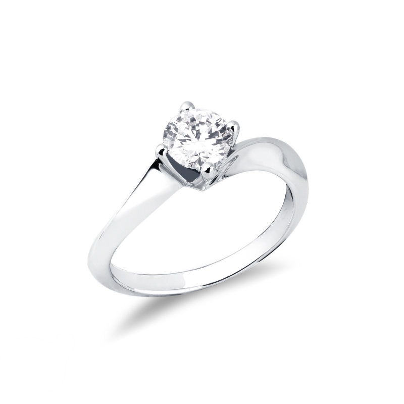 Anello fidanzamento Emozione con diamante 0.70 ct  