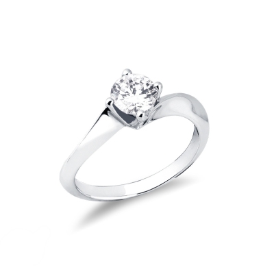 Anello fidanzamento Emozione con diamante 0.70 ct  