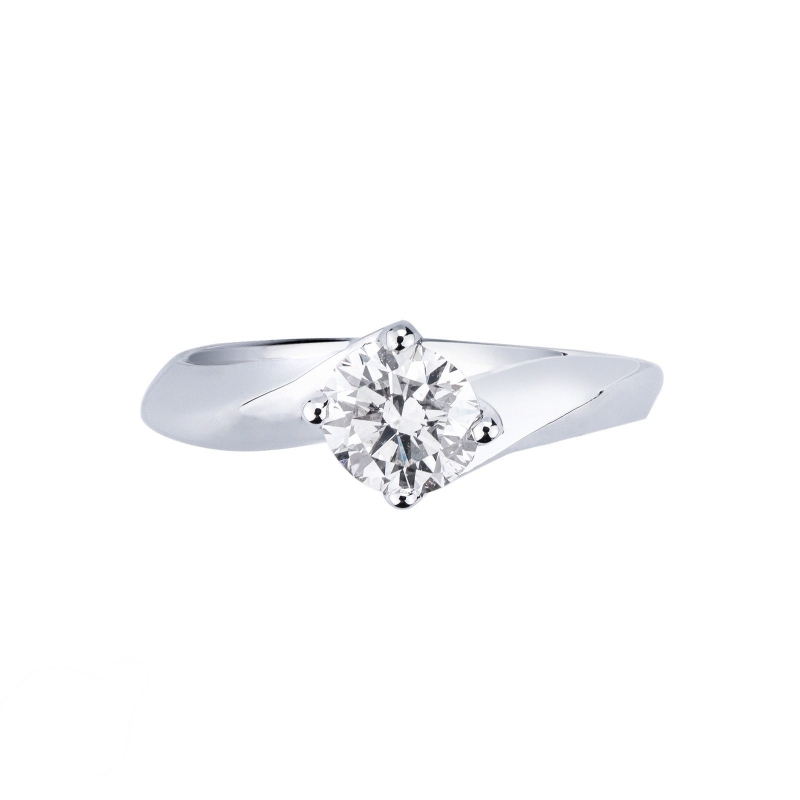 Anello di fidanzamento Emozione con diamante 0.90 ct 