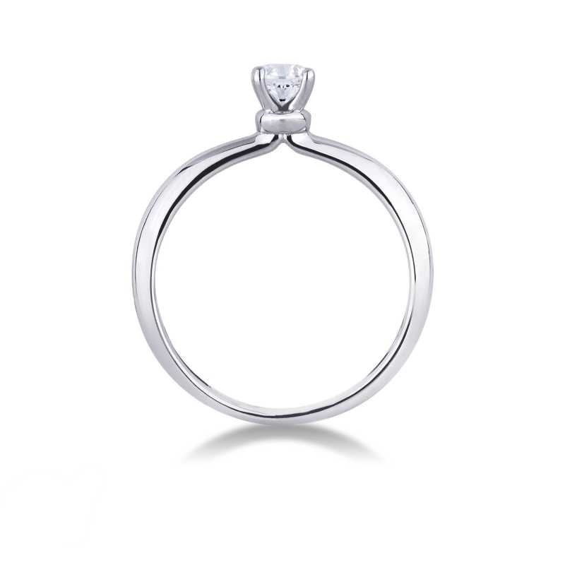 Solitario Anello Sospiro con diamante 0,30 ct