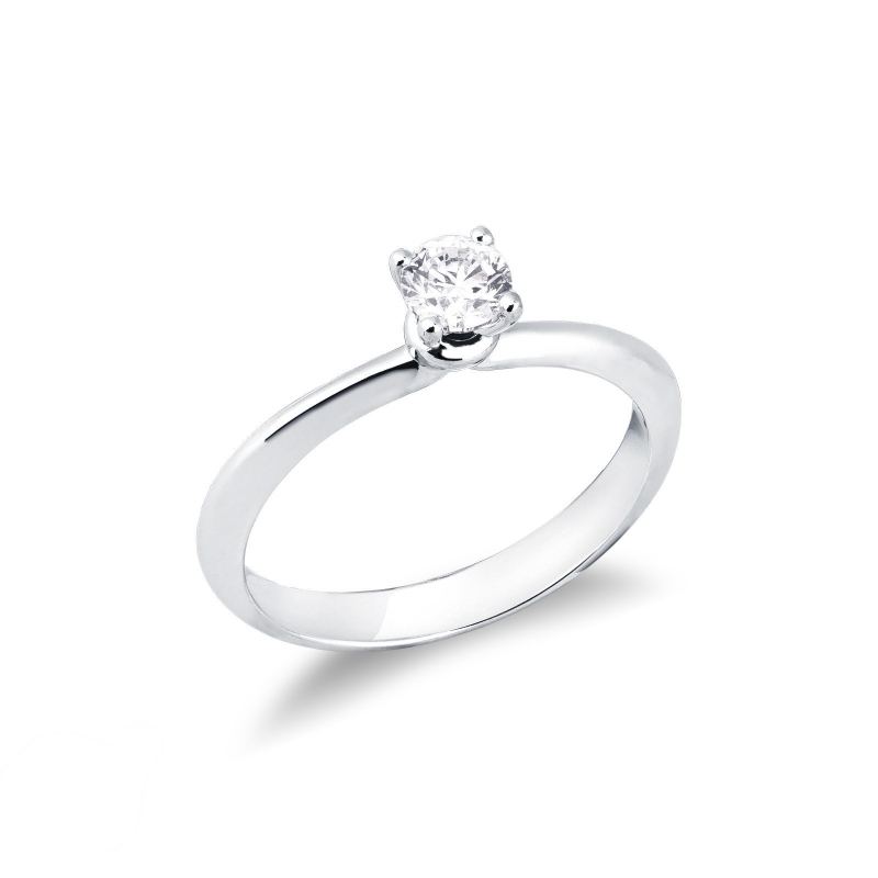 Solitario Anello Sospiro con diamante 0,30 ct