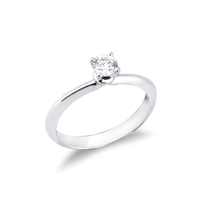 Solitario Anello Sospiro con diamante 0,30 ct