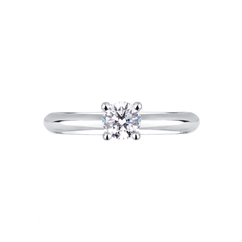 Anello fidanzamento Sospiro diamante 0,50 ct 