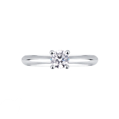 Anello fidanzamento Sospiro diamante 0,50 ct 