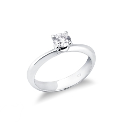 Anello fidanzamento Sospiro diamante 0,50 ct 